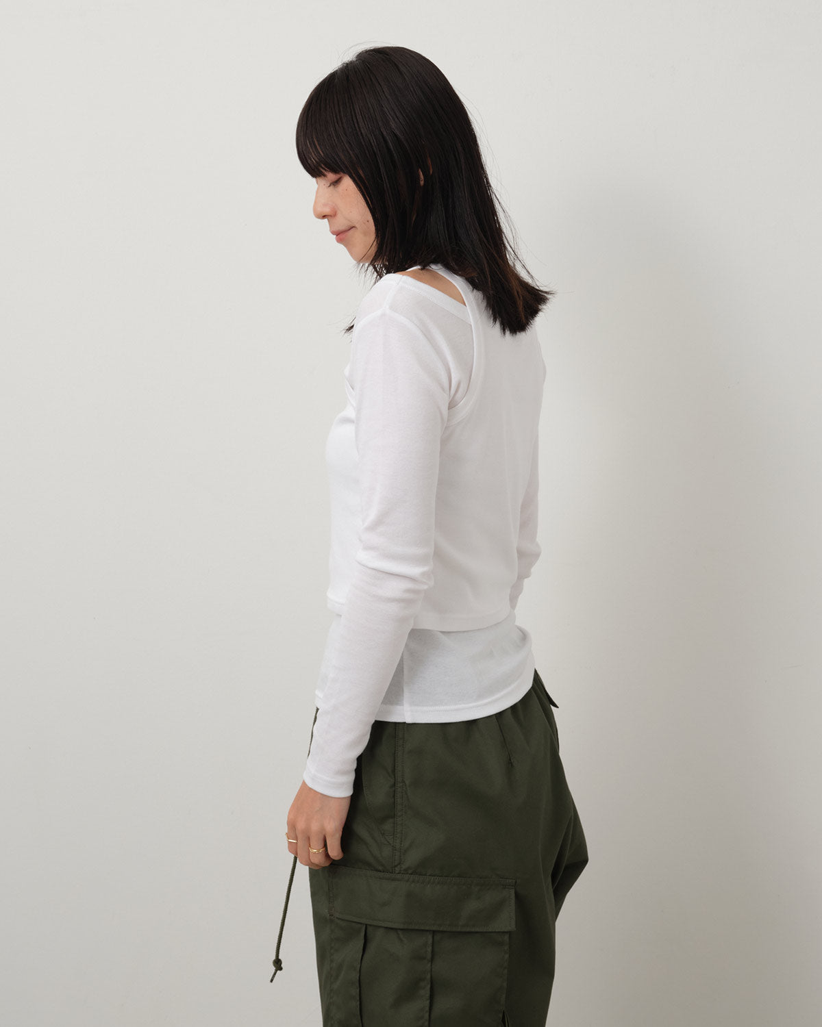 LAYERED LONG-SLV TEE