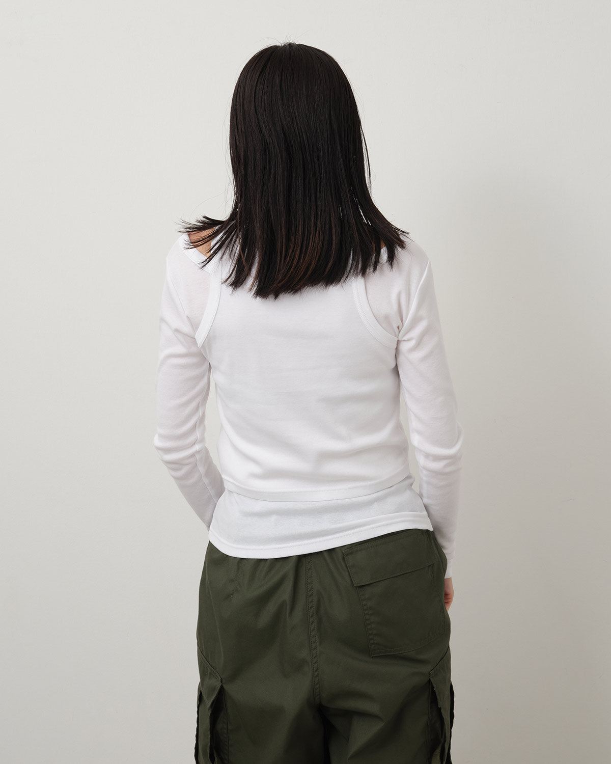 LAYERED LONG-SLV TEE