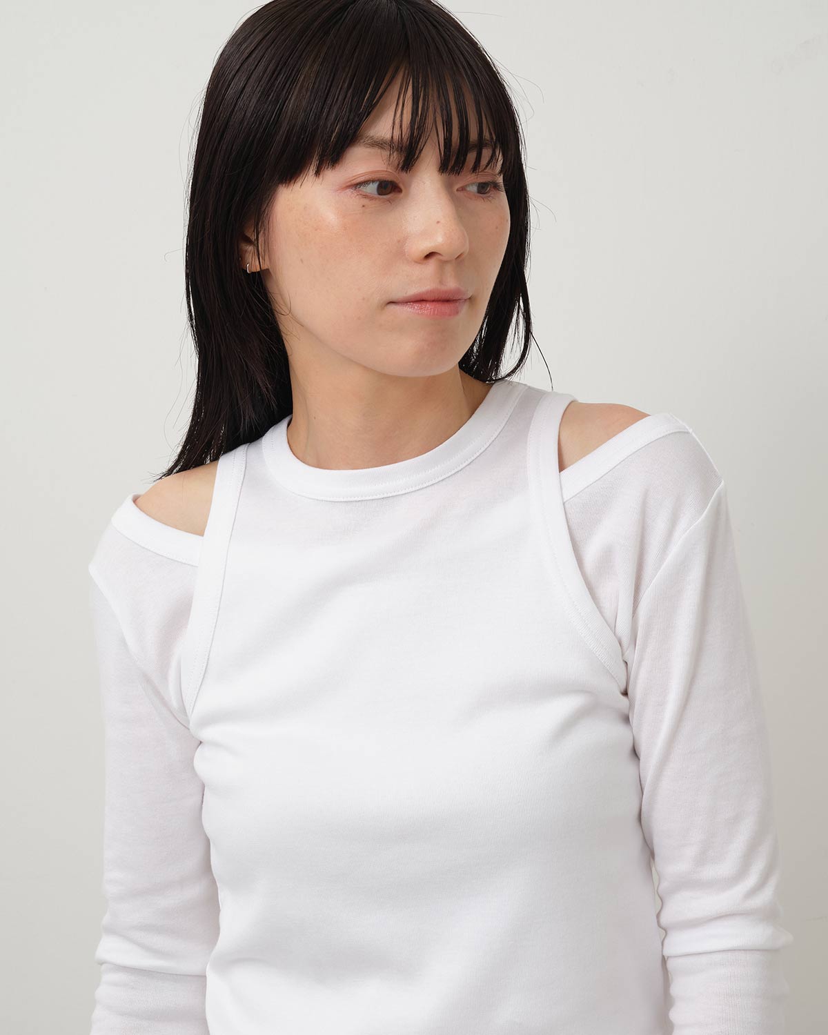 LAYERED LONG-SLV TEE