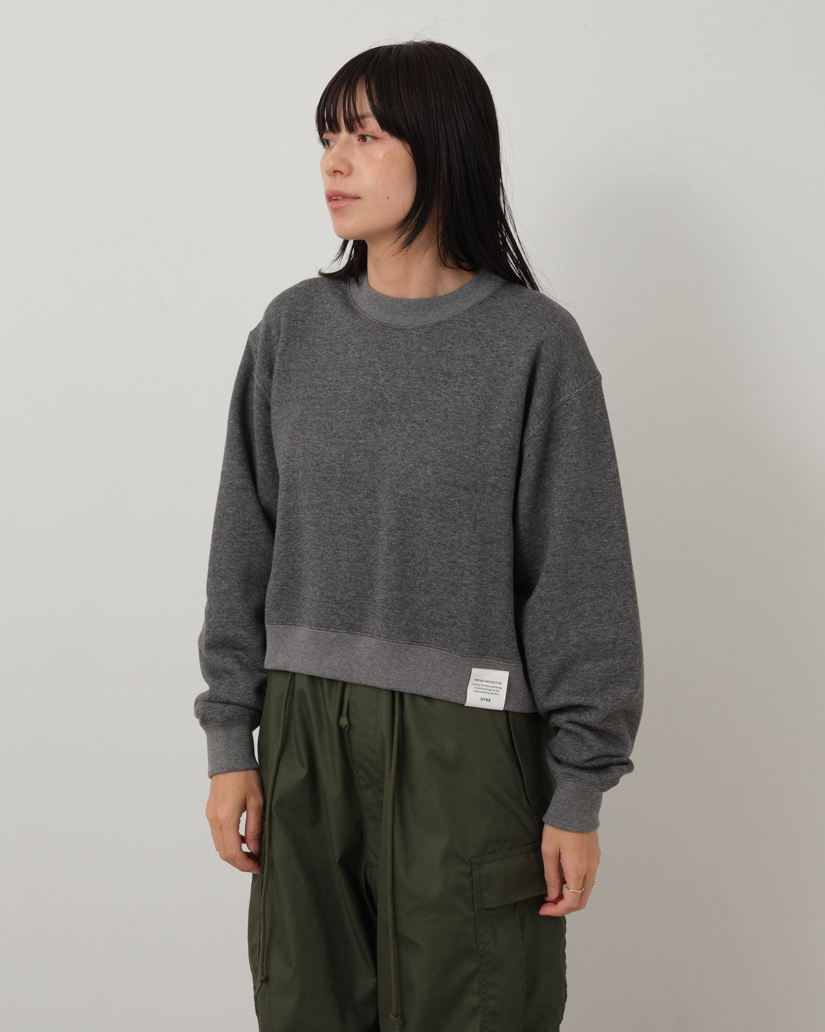 CROPPED SWEAT SHIRT