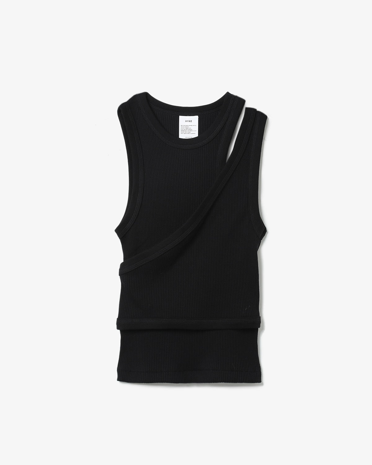 DOUBLE SHOULDER TANK TOP
