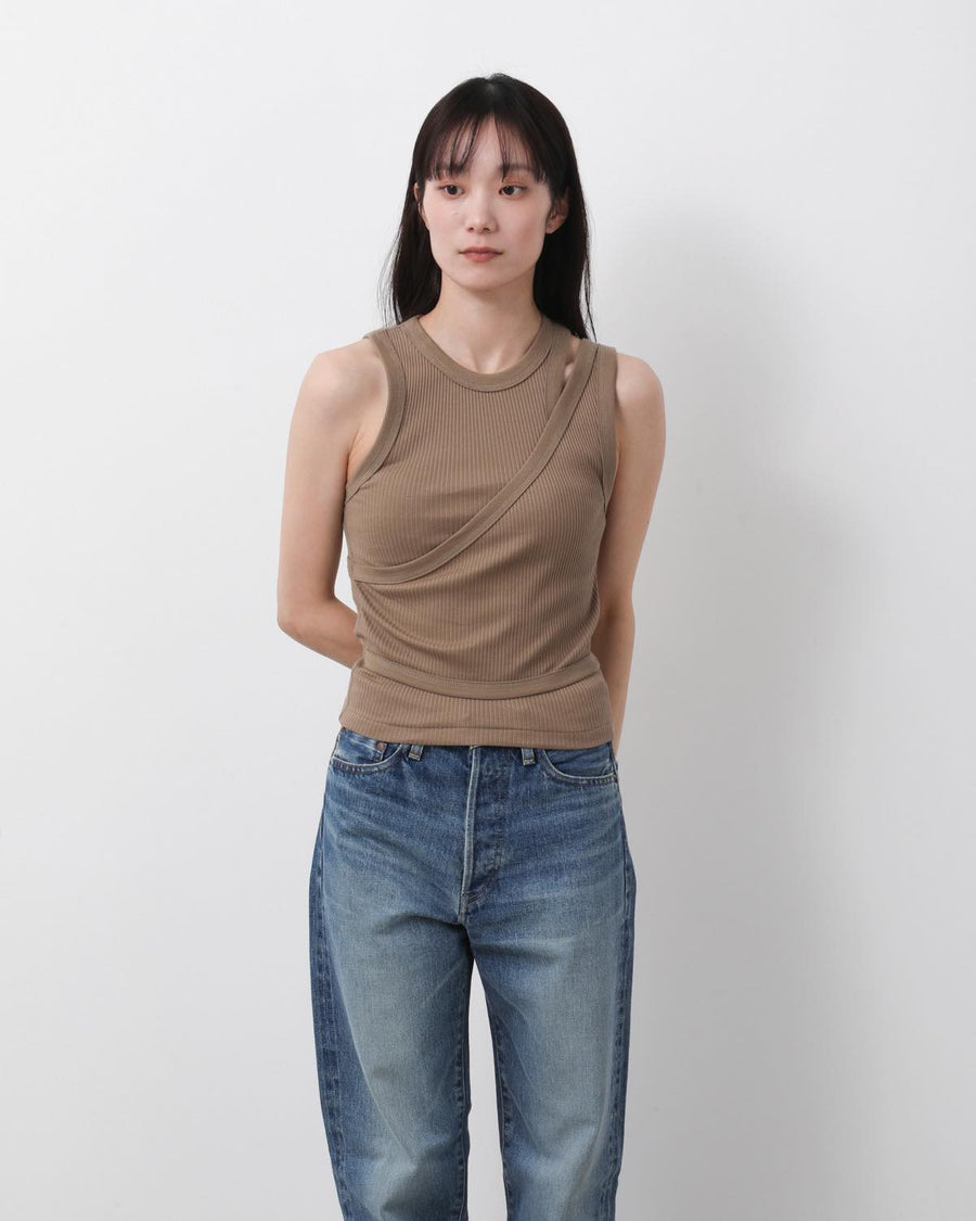 DOUBLE SHOULDER TANK TOP – COVERCHORD