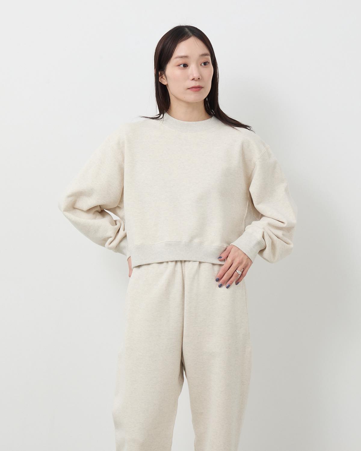 CROPPED SWEAT SHIRT