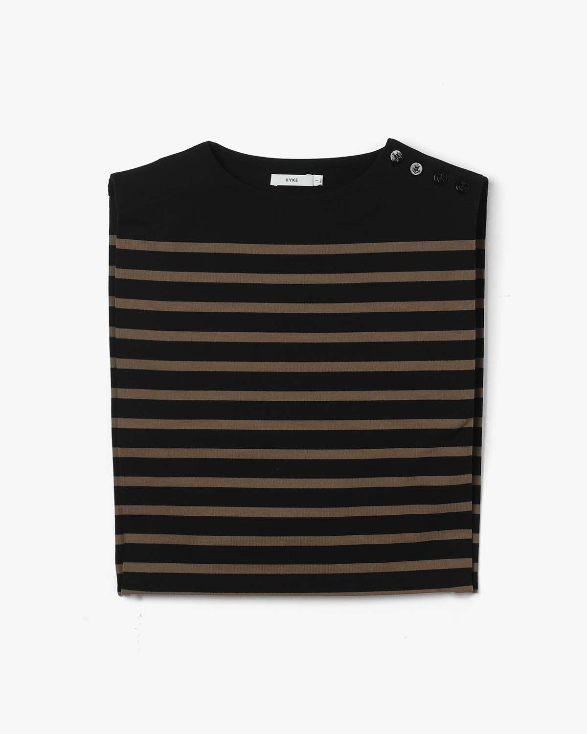 SLEEVELESS BASQUE SHIRT