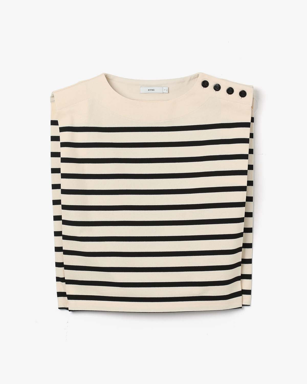 SLEEVELESS BASQUE SHIRT