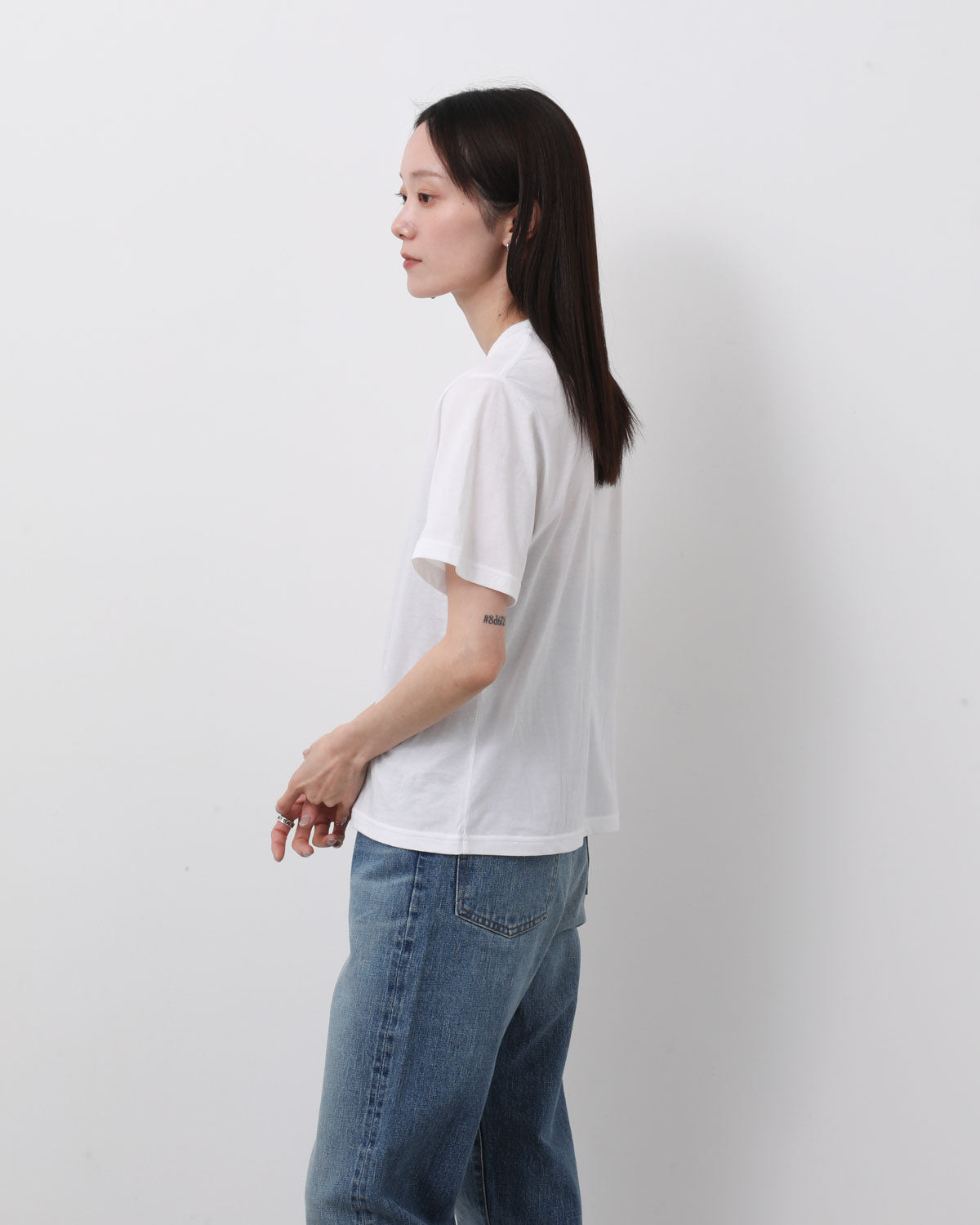SHEER SHORT-SLV TEE