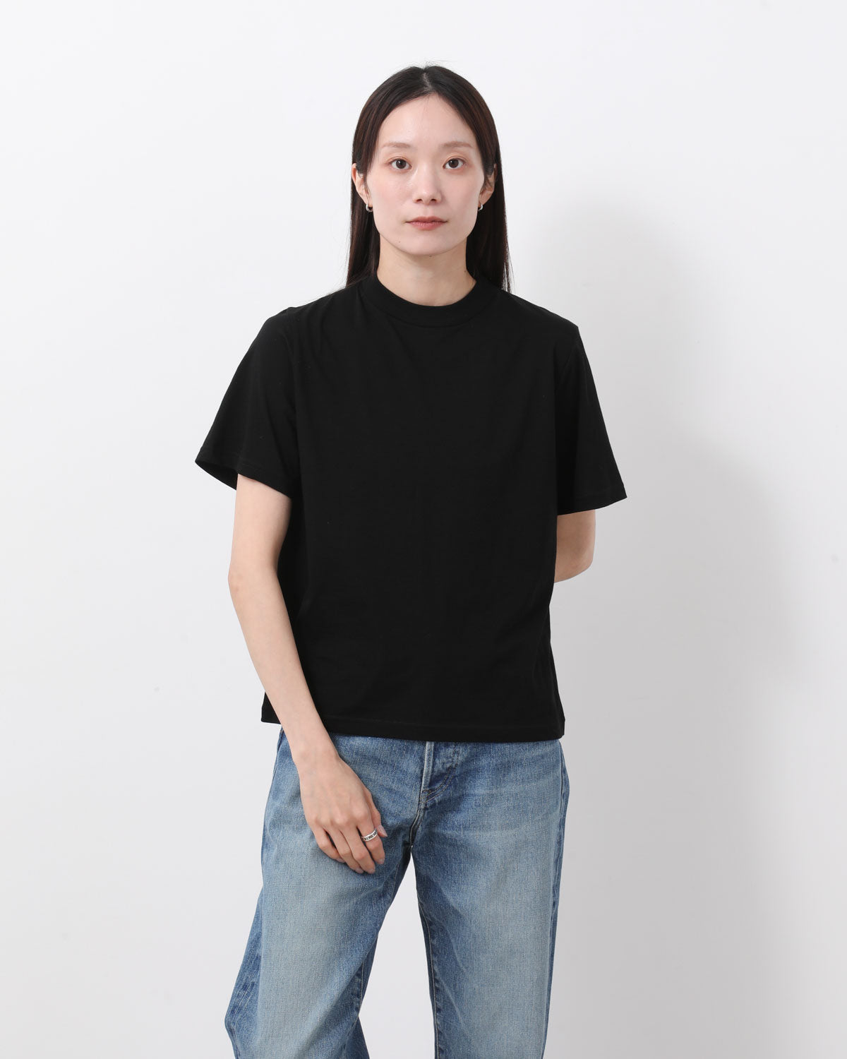 SHEER SHORT-SLV TEE