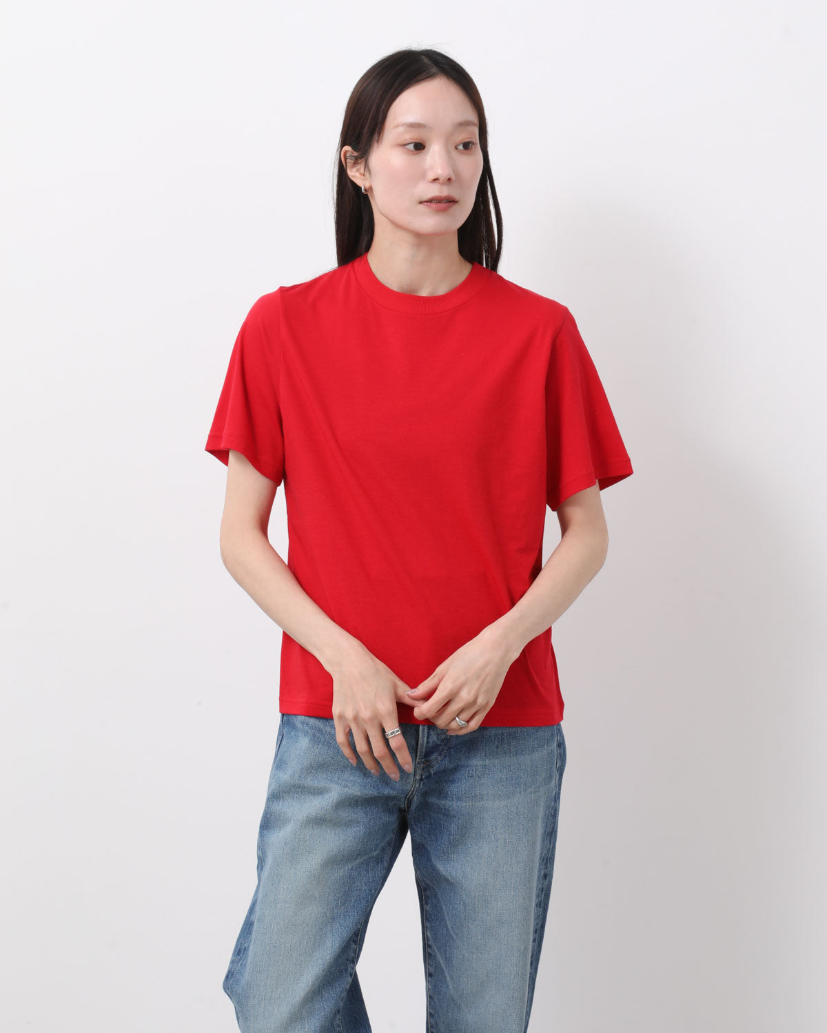 SHEER SHORT-SLV TEE