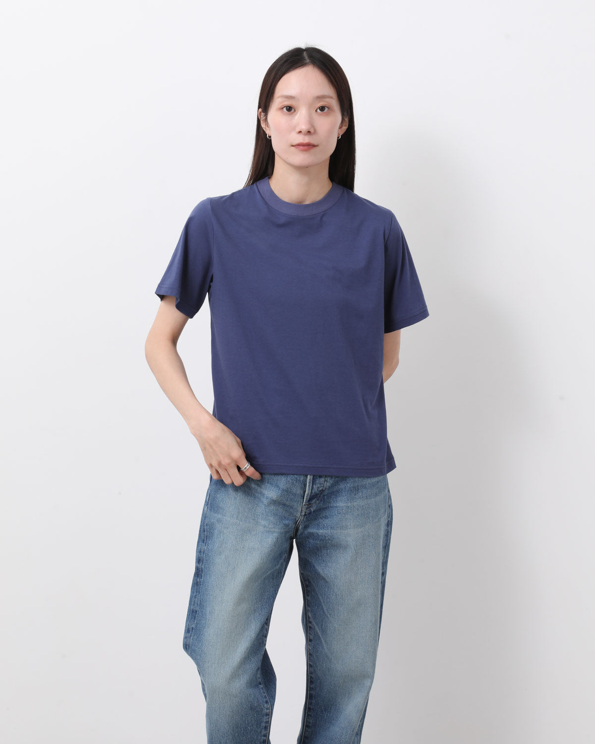 SHEER SHORT-SLV TEE