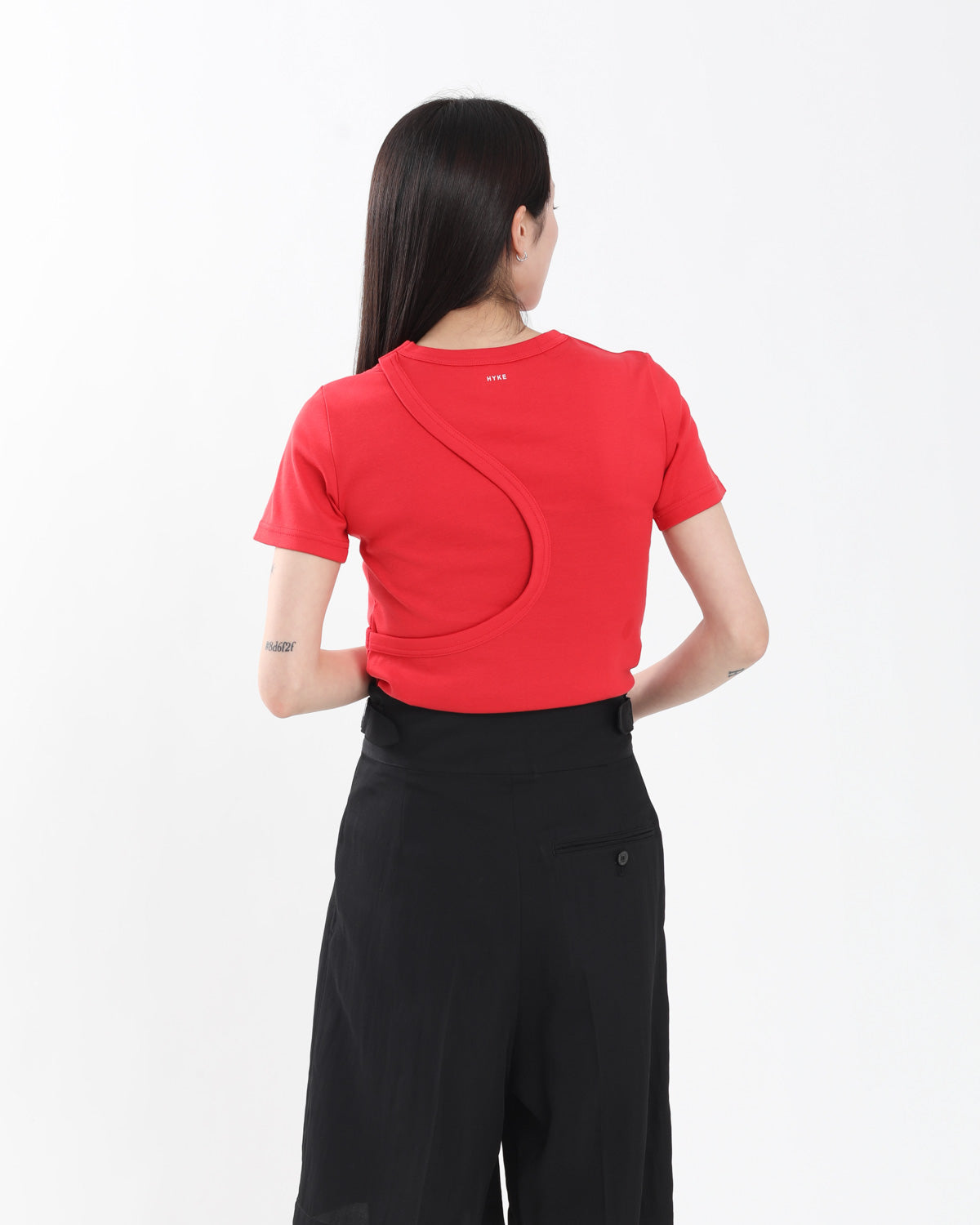LAYERED SHORT-SLV TEE