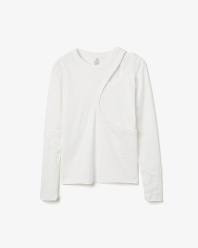LAYERED LONG-SLV TEE
