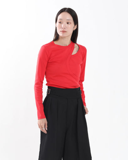 LAYERED LONG-SLV TEE