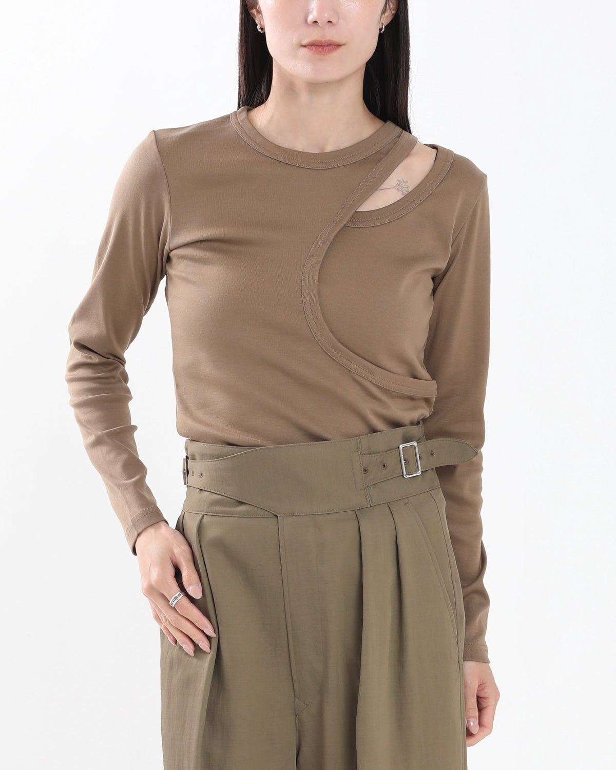 LAYERED LONG-SLV TEE