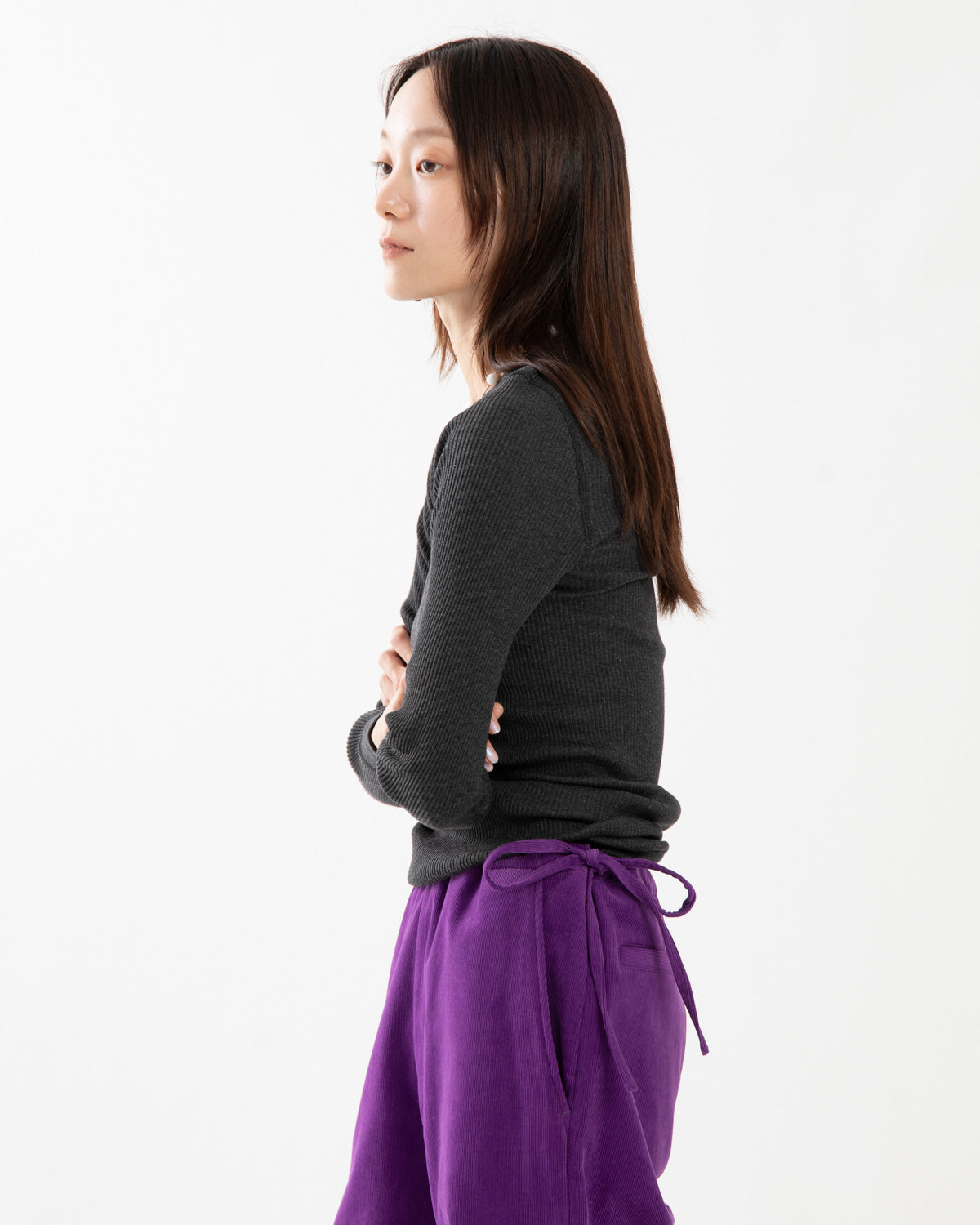 LONG-SLV TEE