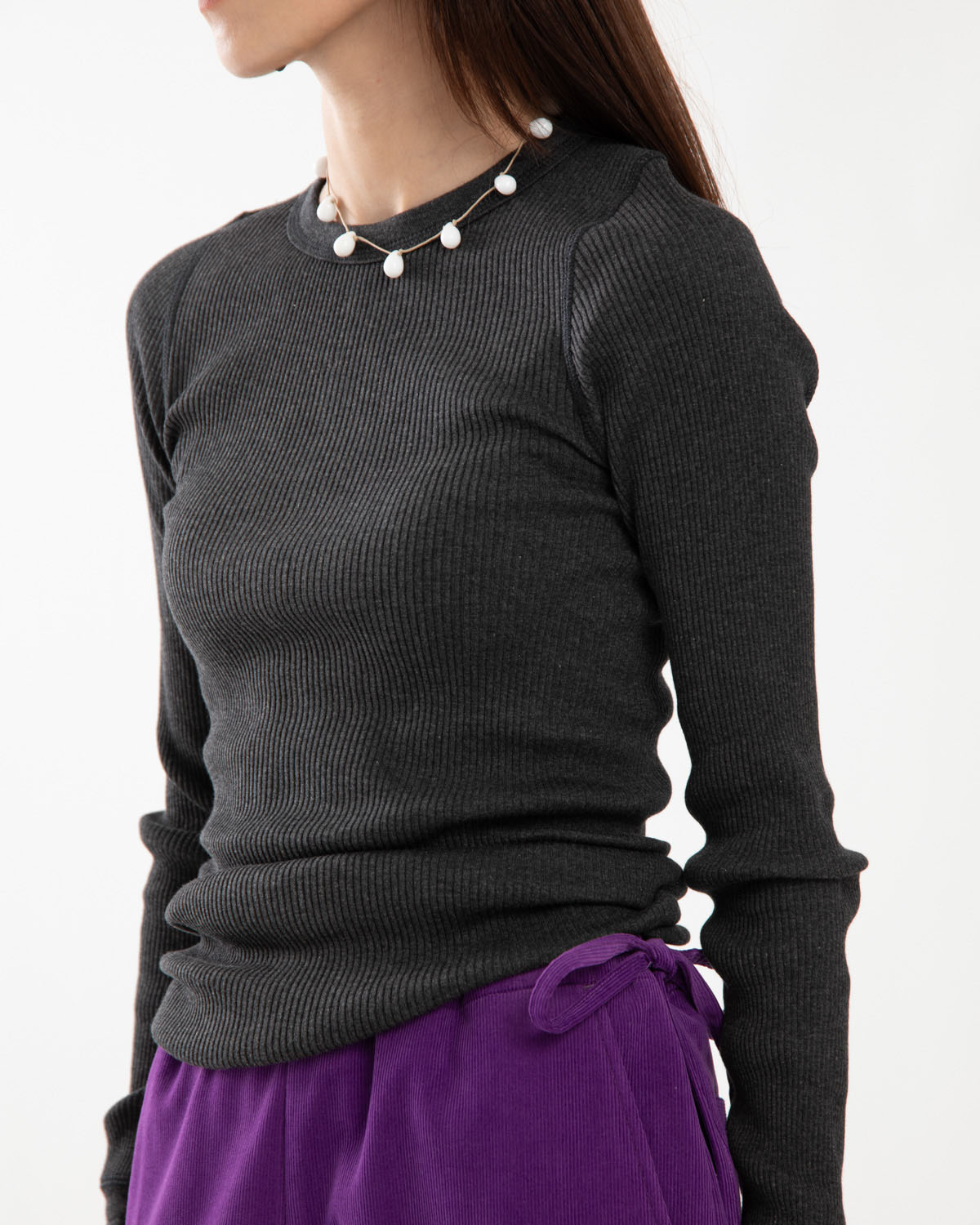 LONG-SLV TEE