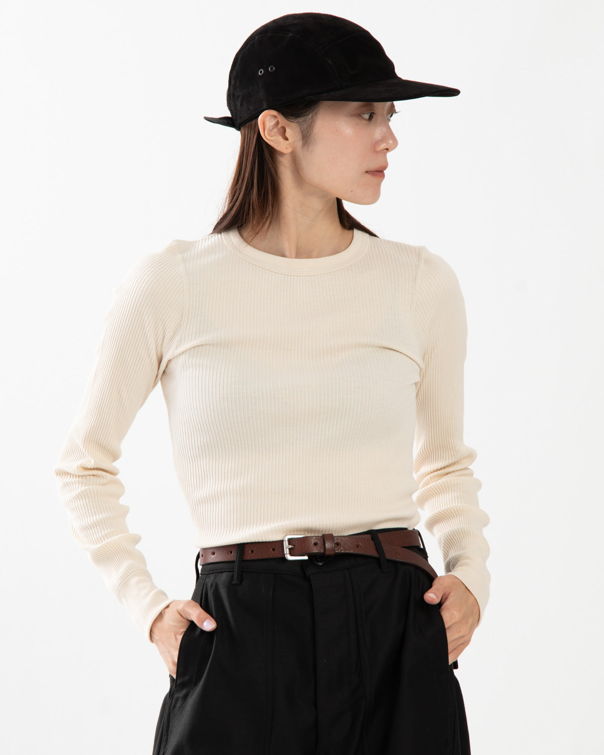 LONG-SLV TEE