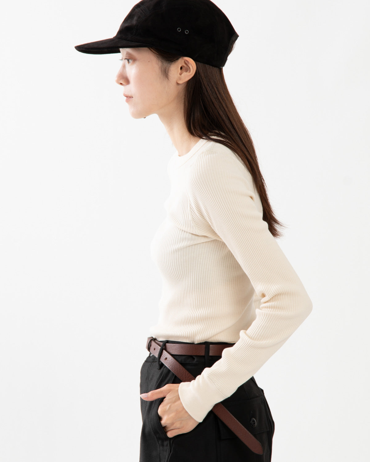 LONG-SLV TEE