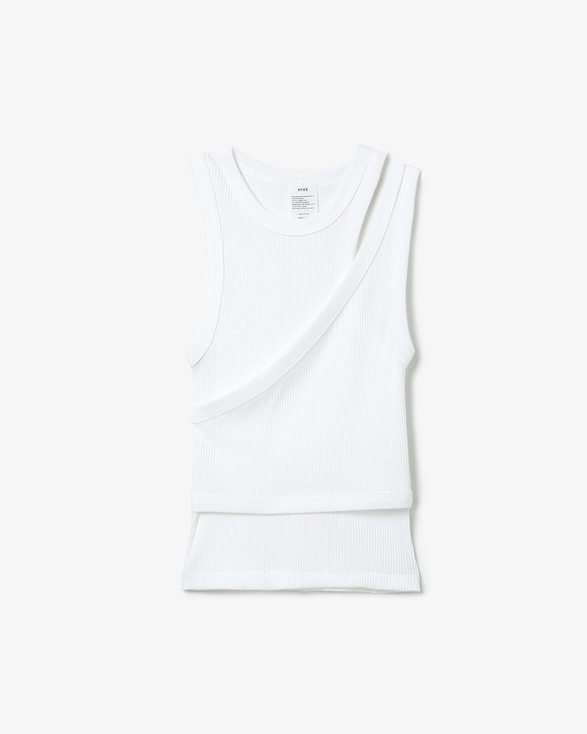 DOUBLE SHOULDER TANK TOP