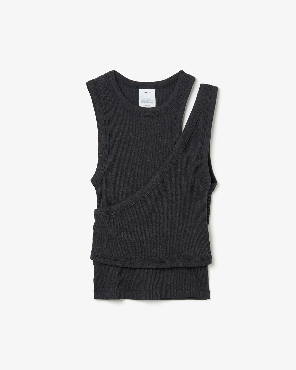 DOUBLE SHOULDER TANK TOP