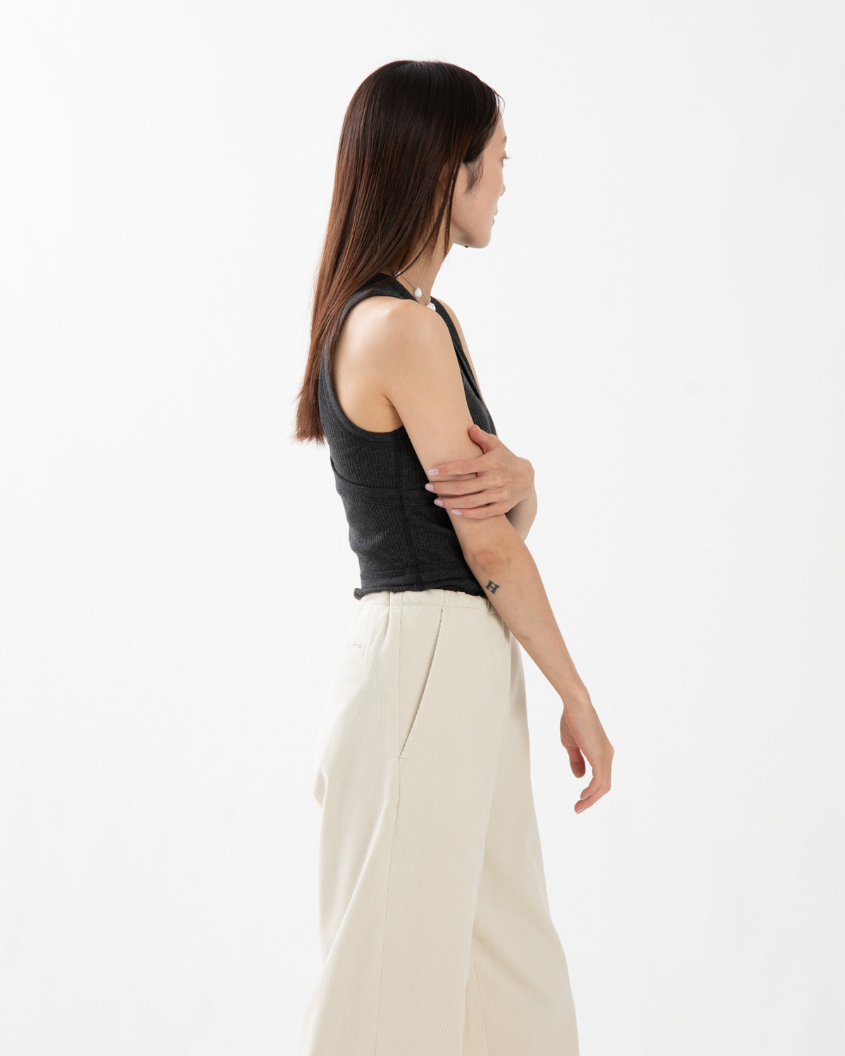 DOUBLE SHOULDER TANK TOP