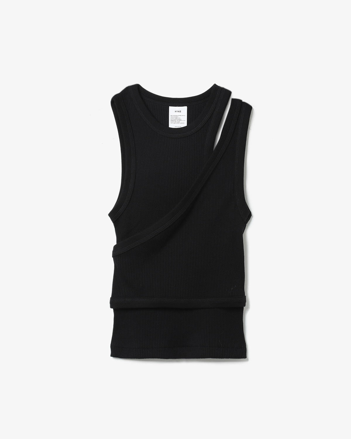 DOUBLE SHOULDER TANK TOP