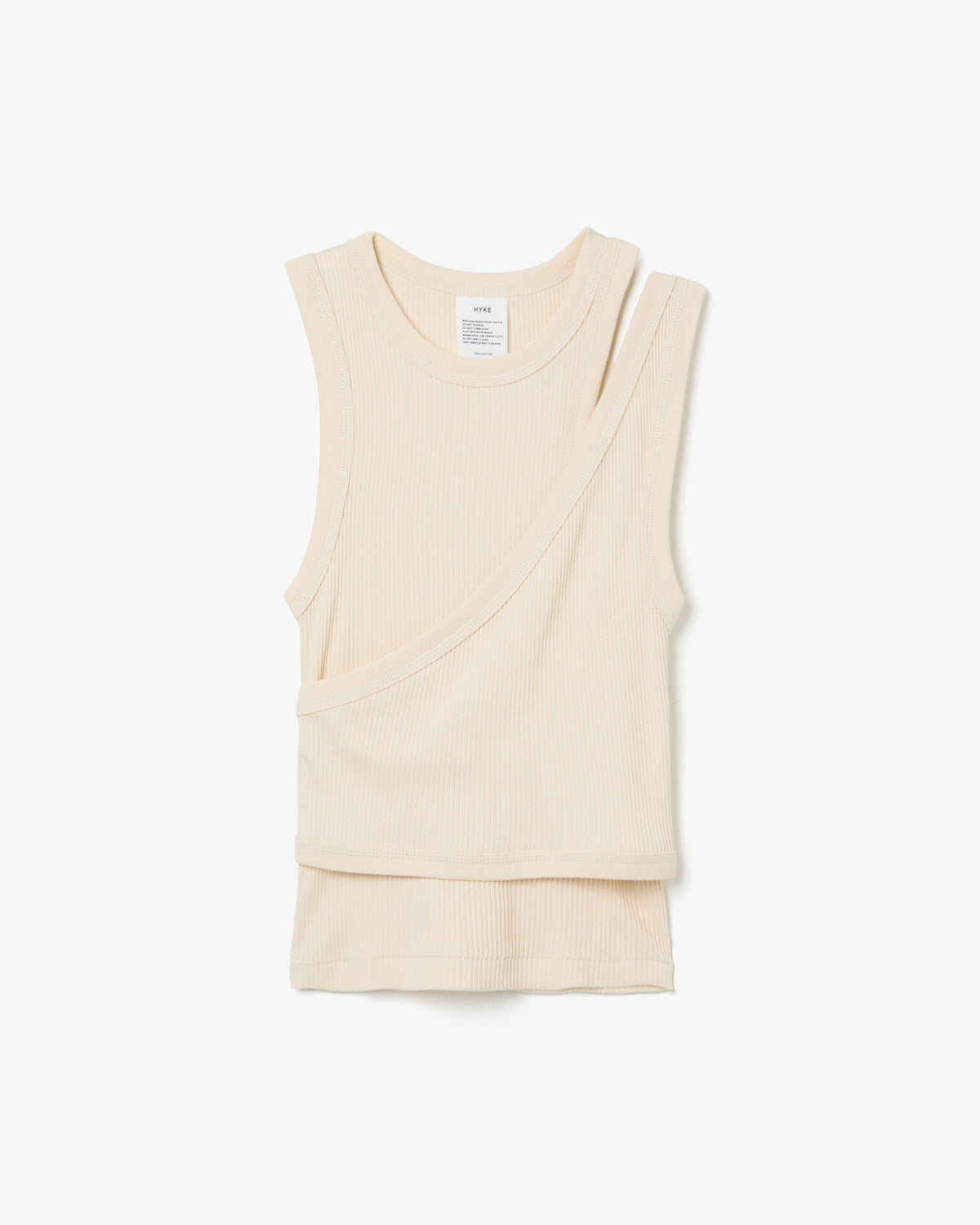 DOUBLE SHOULDER TANK TOP