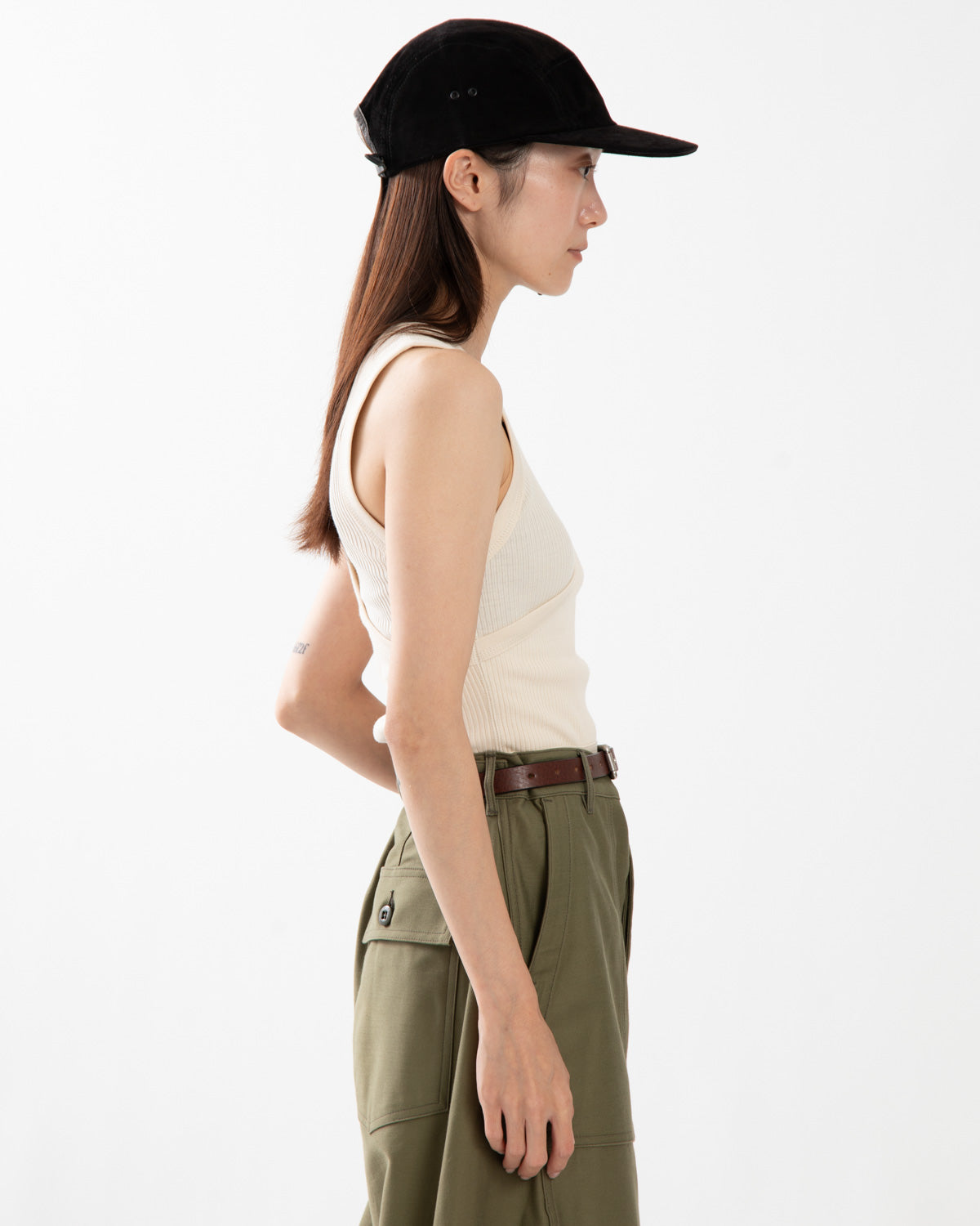 DOUBLE SHOULDER TANK TOP