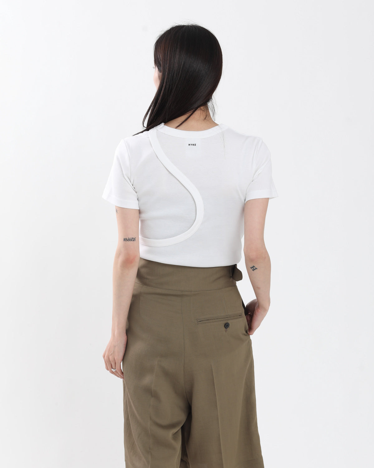 LAYERED SHORT-SLV TEE