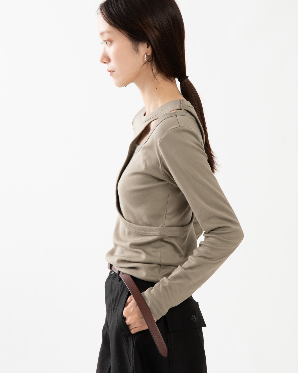LAYERED LONG-SLV TEE