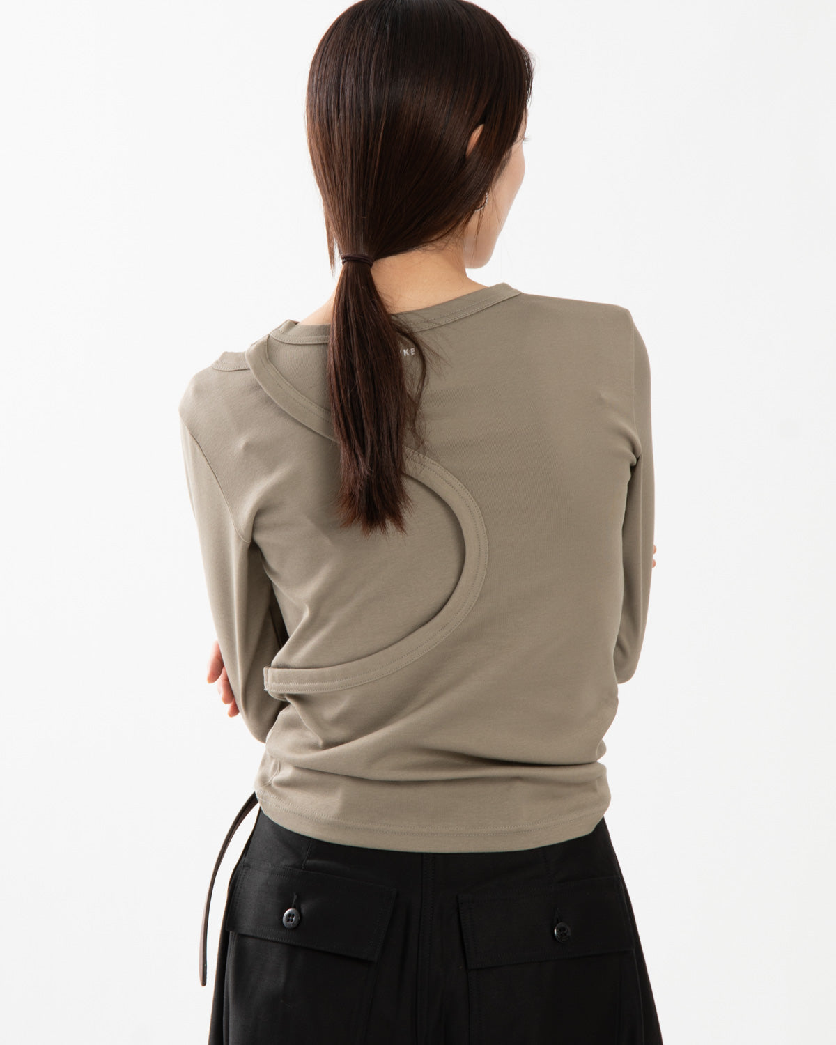 LAYERED LONG-SLV TEE