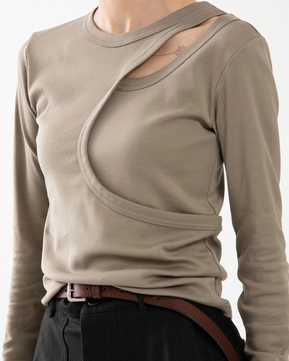 LAYERED LONG-SLV TEE