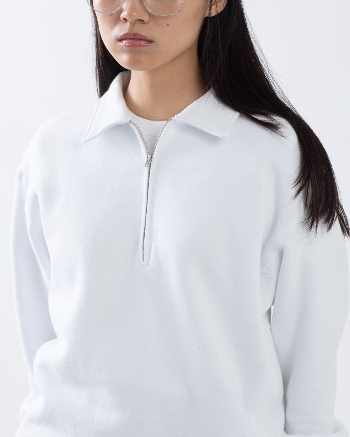COLLARED SWEAT SHIRT