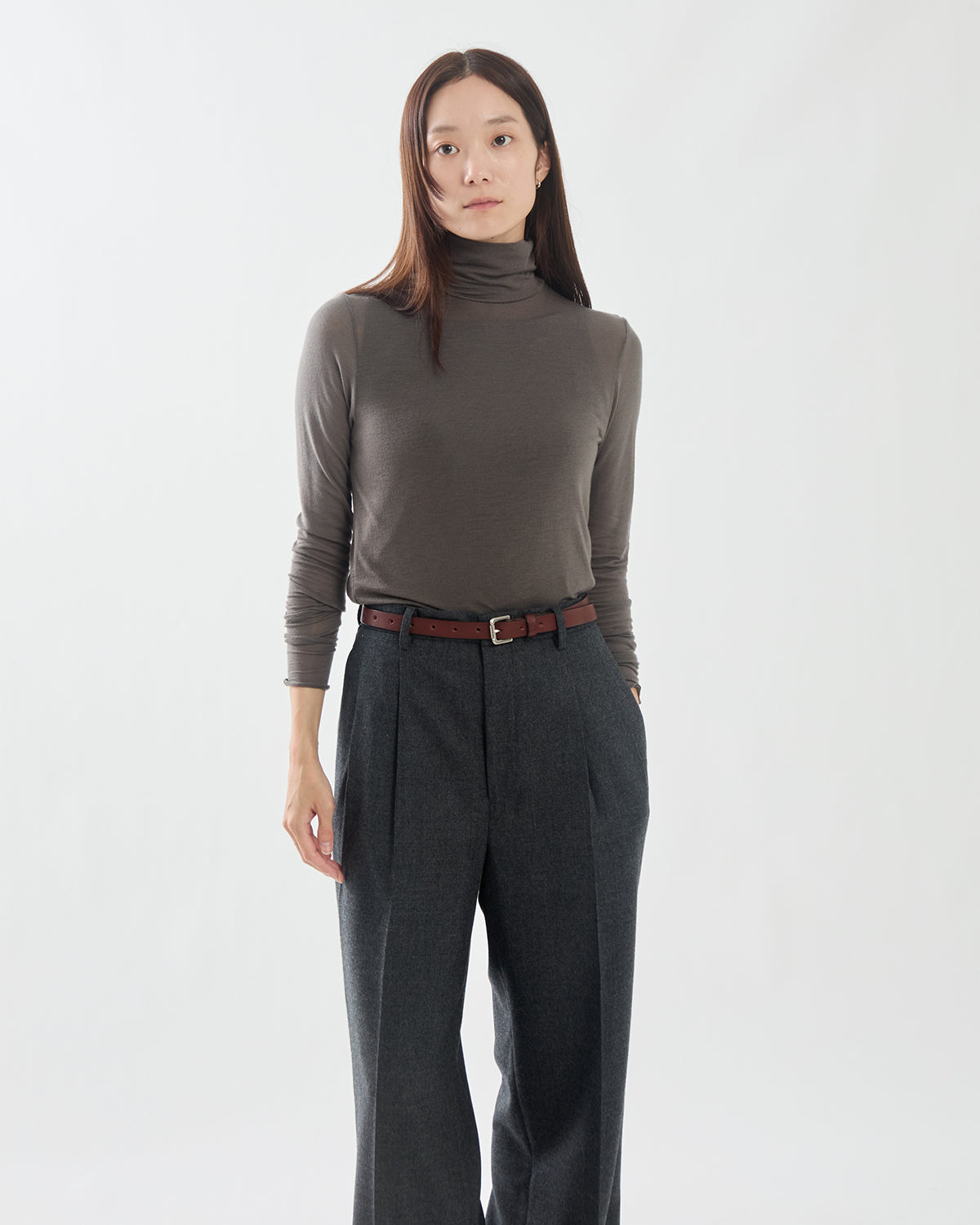 C/S TURTLE NECK TEE