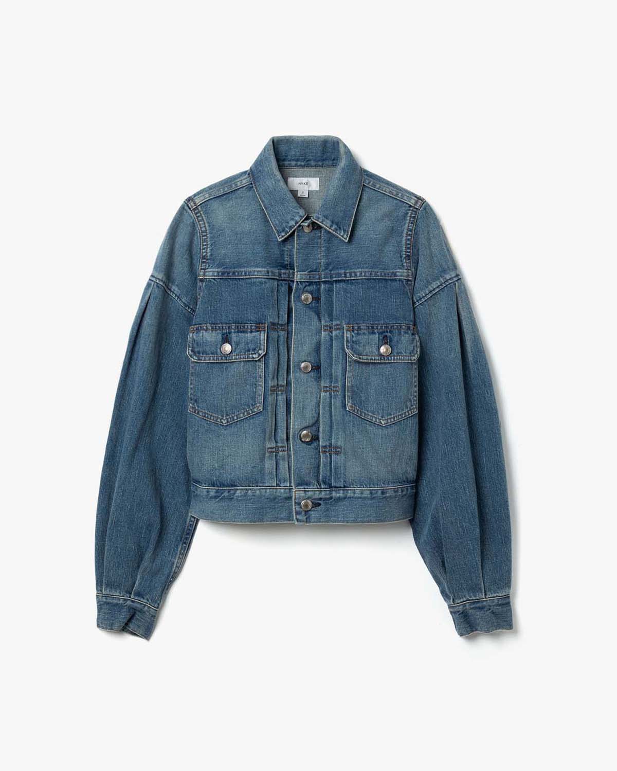 BALLOON SLEEVE DENIM JACKET/TYPE 2 REGULAR FIT – COVERCHORD