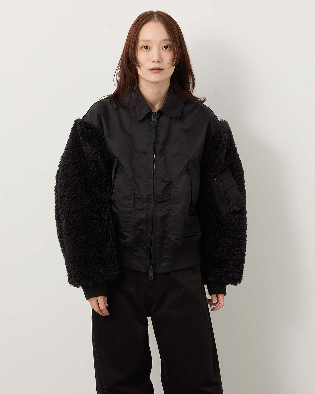 FAUX SHEARLING TYPE CWU-45/P JACKET