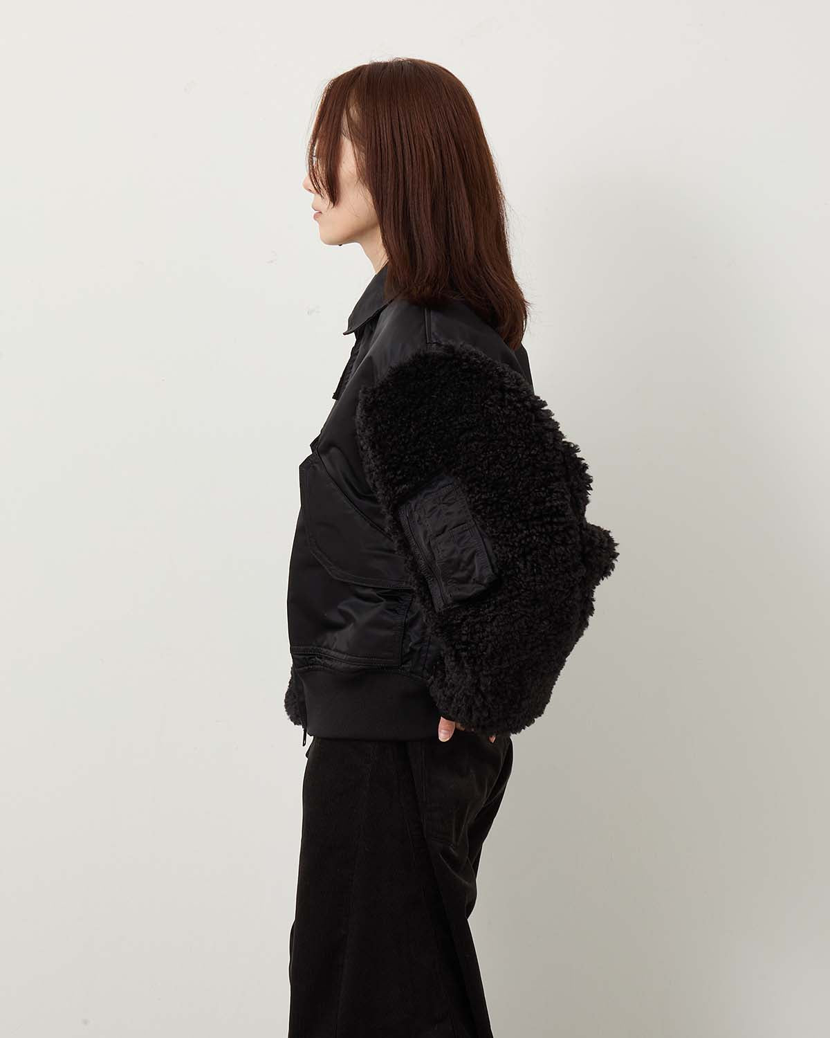 FAUX SHEARLING TYPE CWU-45/P JACKET