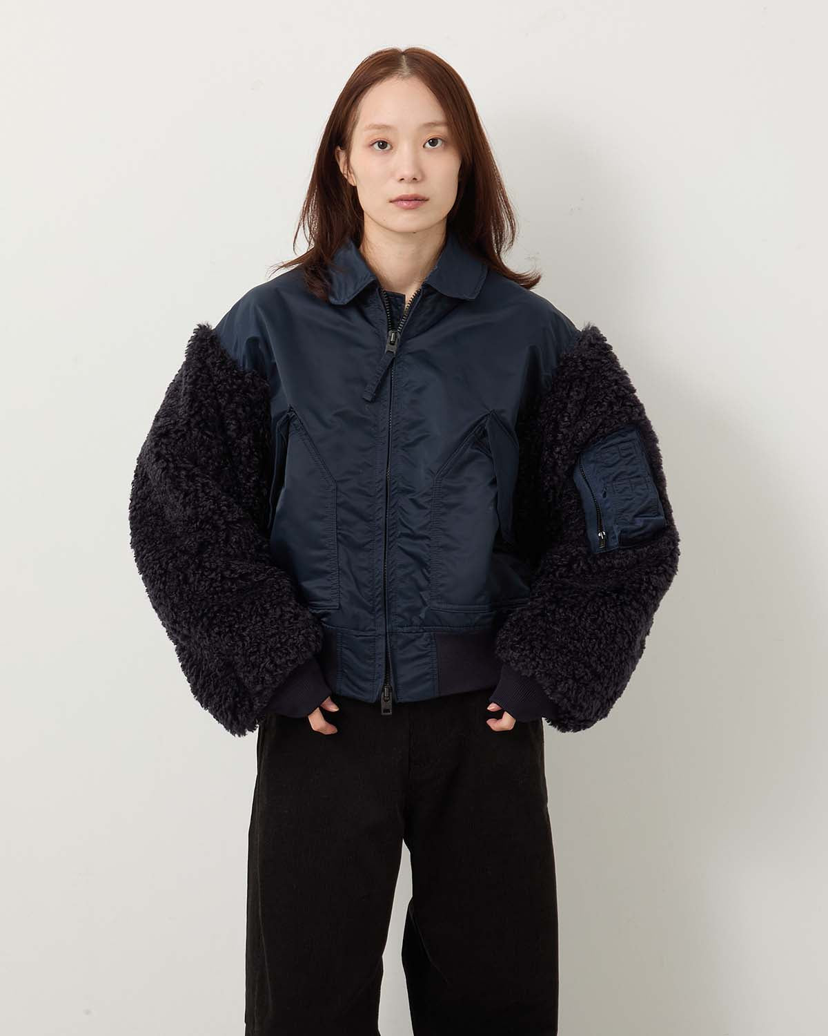 FAUX SHEARLING TYPE CWU-45/P JACKET