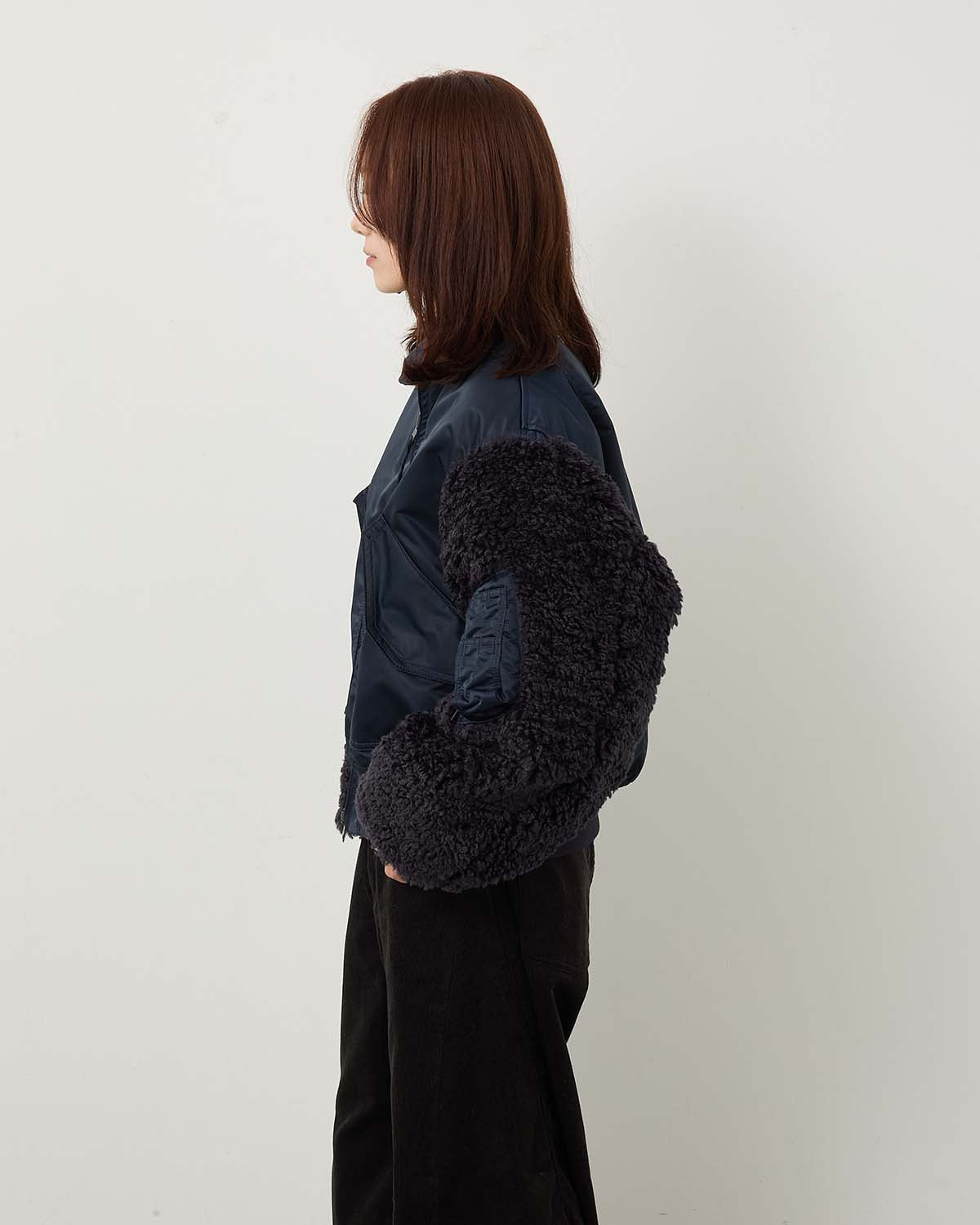 FAUX SHEARLING TYPE CWU-45/P JACKET