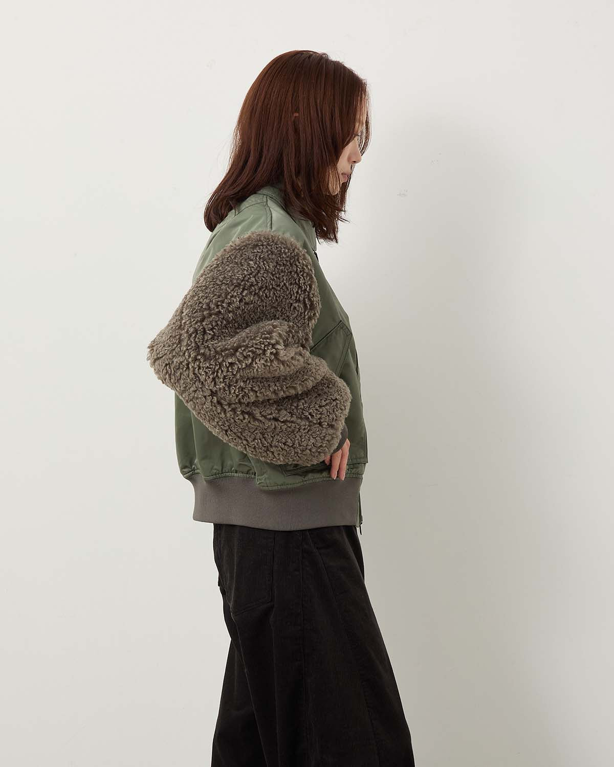 FAUX SHEARLING TYPE CWU-45/P JACKET