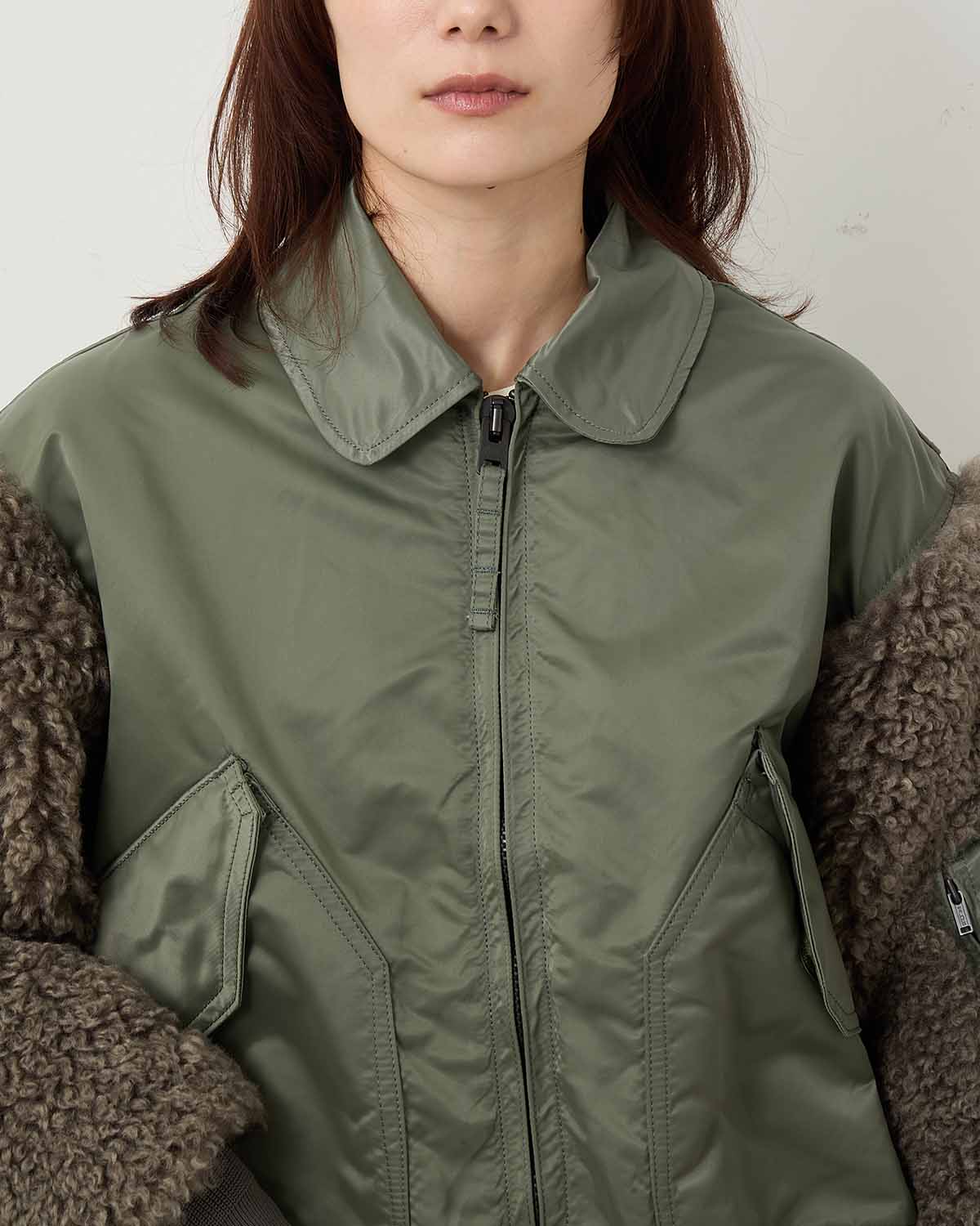 FAUX SHEARLING TYPE CWU-45/P JACKET