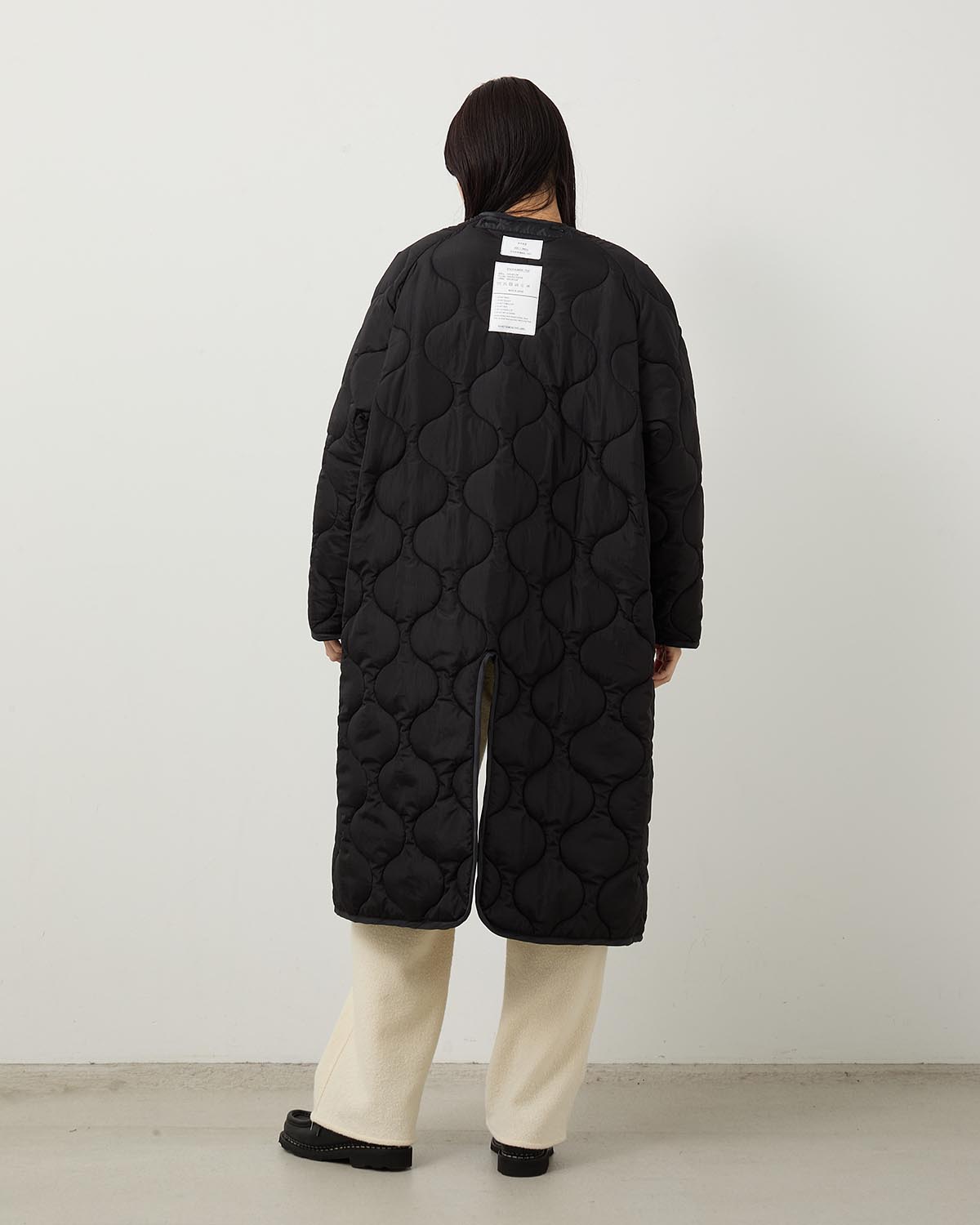 QUILTED LINER COAT