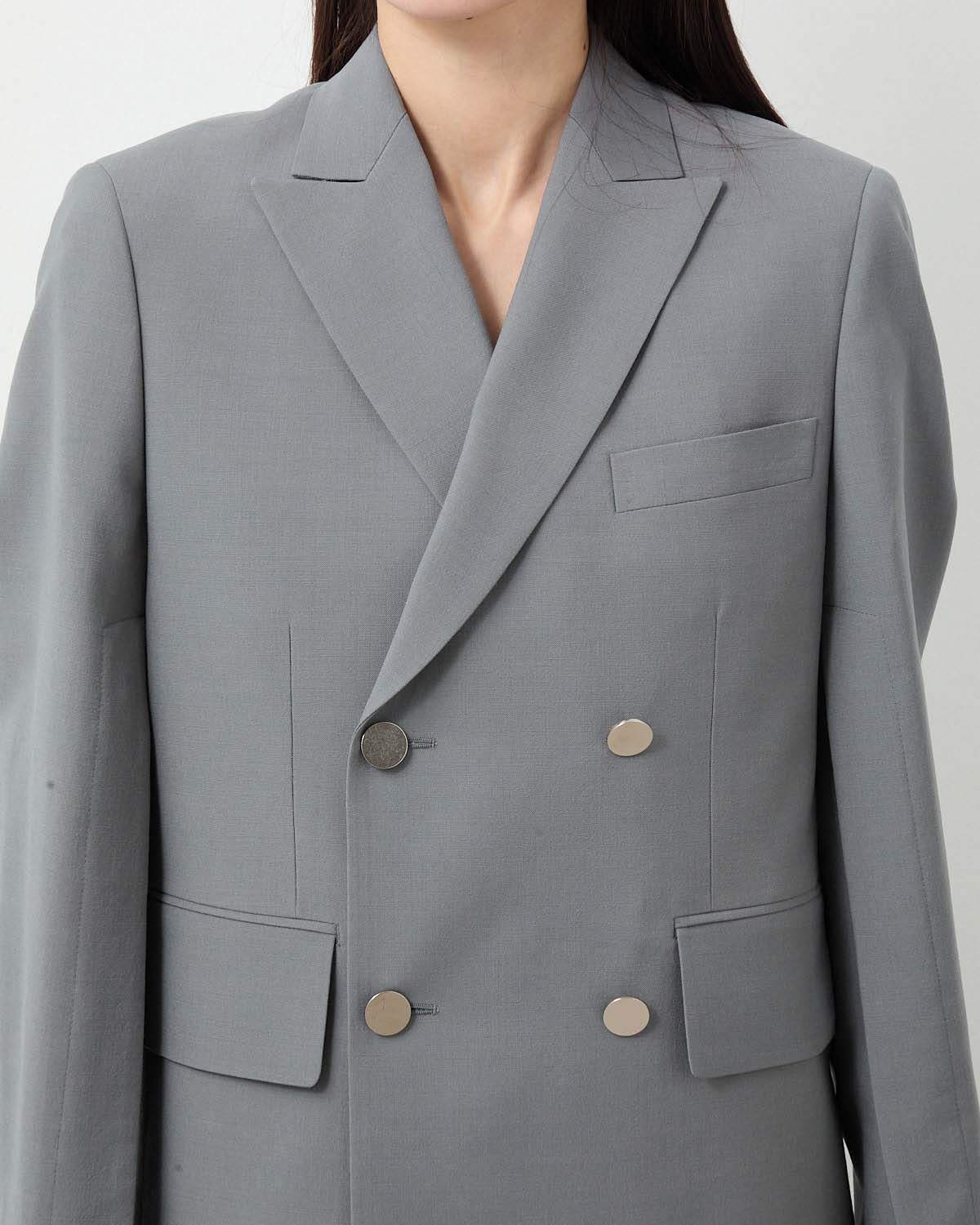 W/M DOUBLE-BREASTED BLAZER