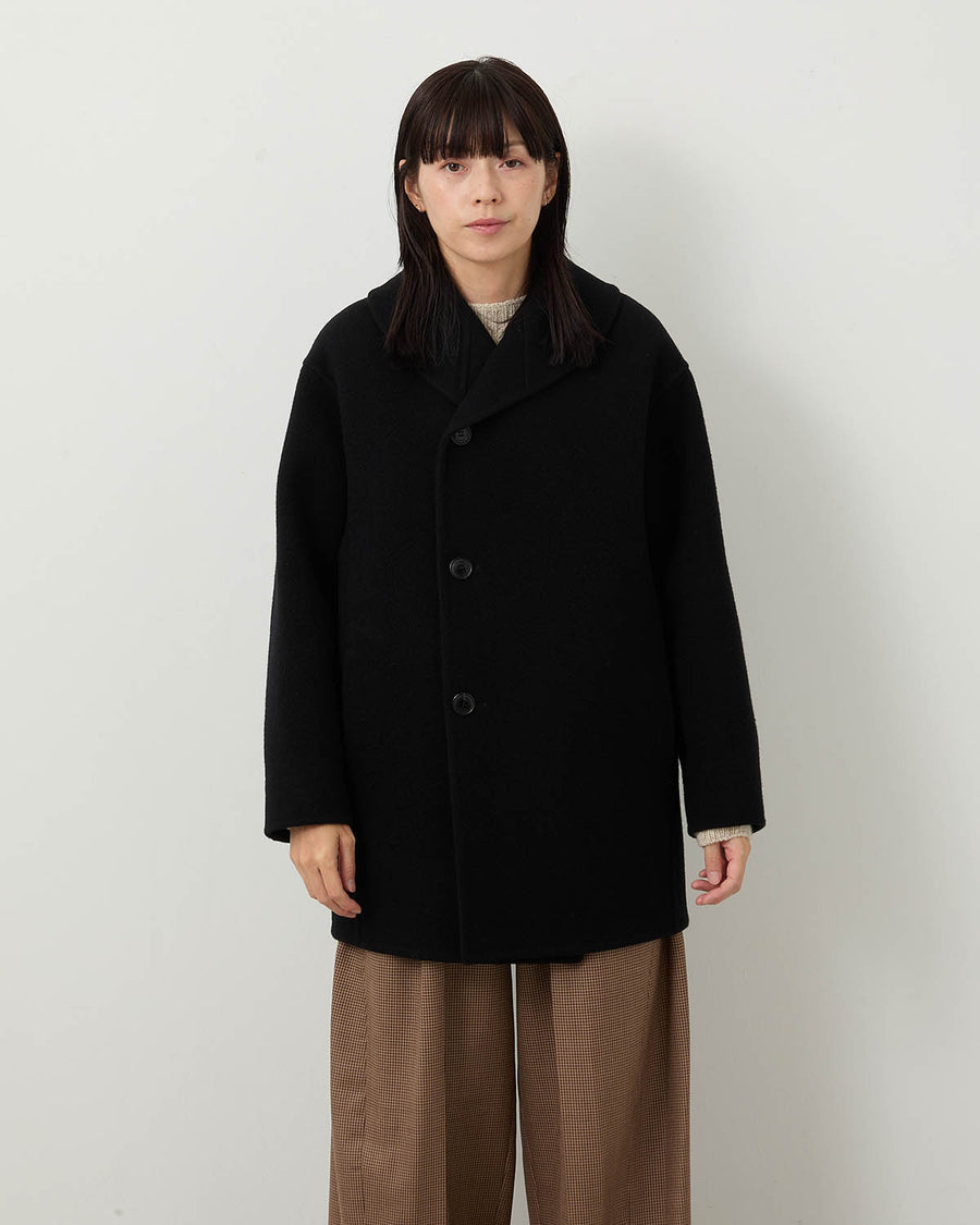 DOUBLE FACE SHAWL COLLAR COAT – COVERCHORD
