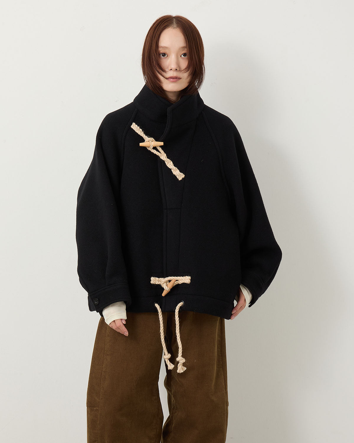 DOUBLE FACE DUFFLE JACKET