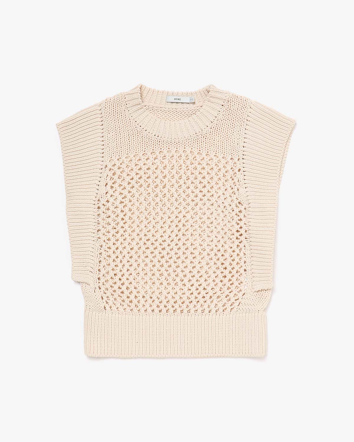 CROCHET SLEEVELESS KNIT