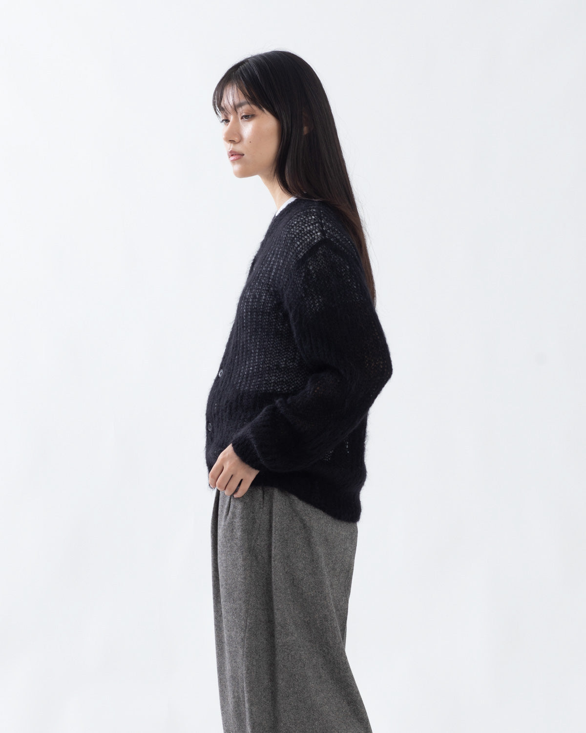 MOHAIR CARDIGAN