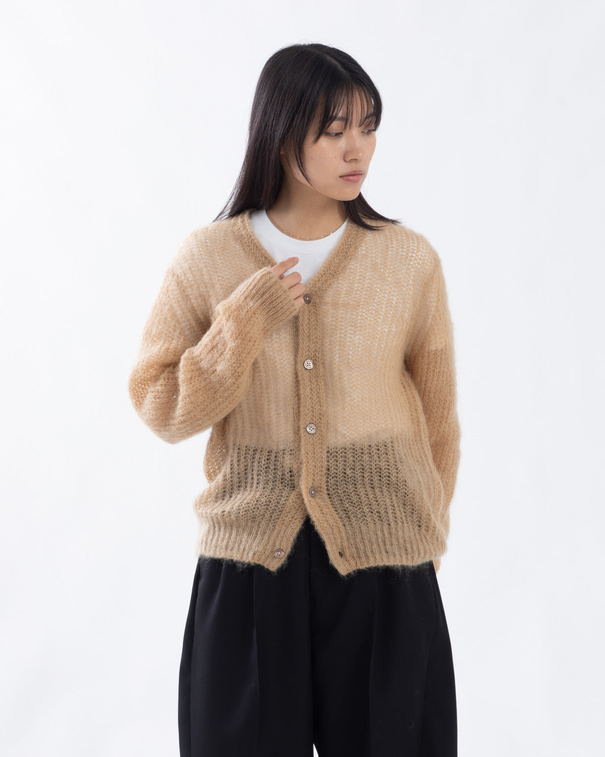 MOHAIR CARDIGAN