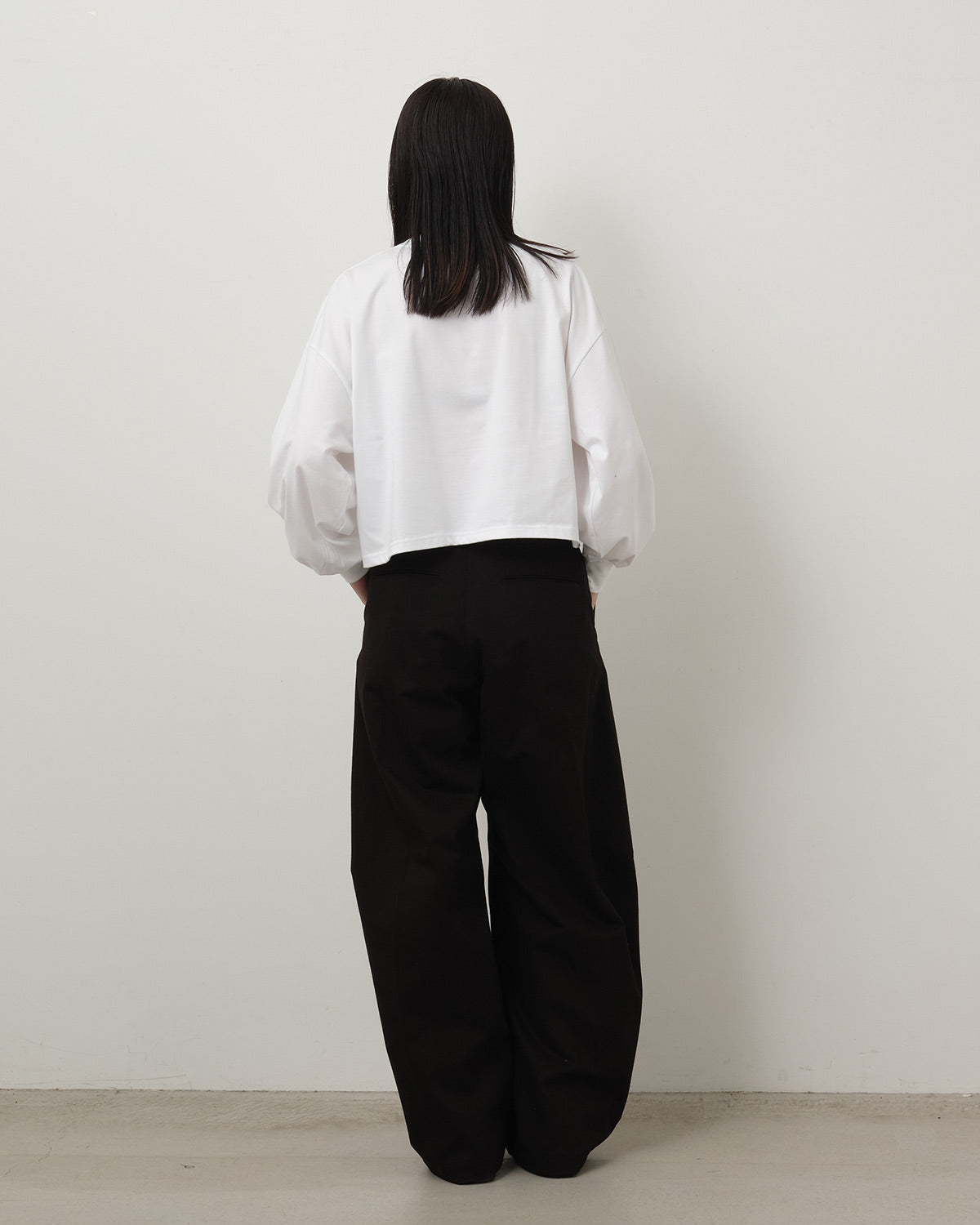 BARREL-LEG CHINO PANTS