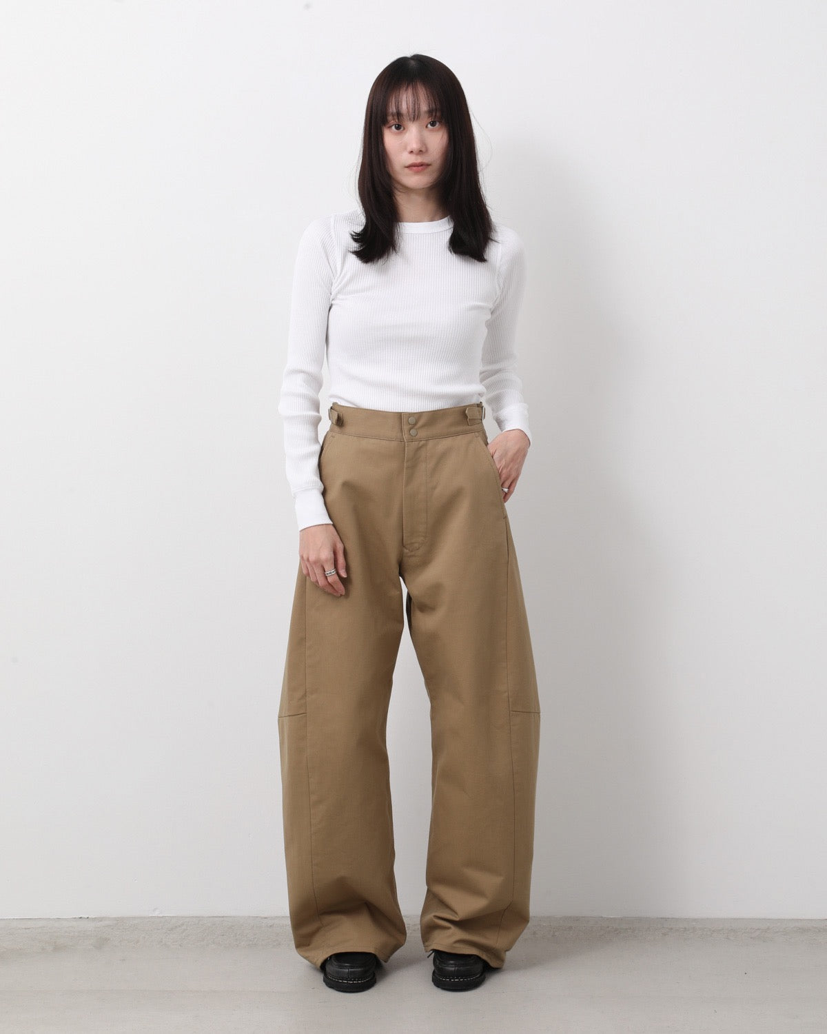 COTTON GURKHA PANTS