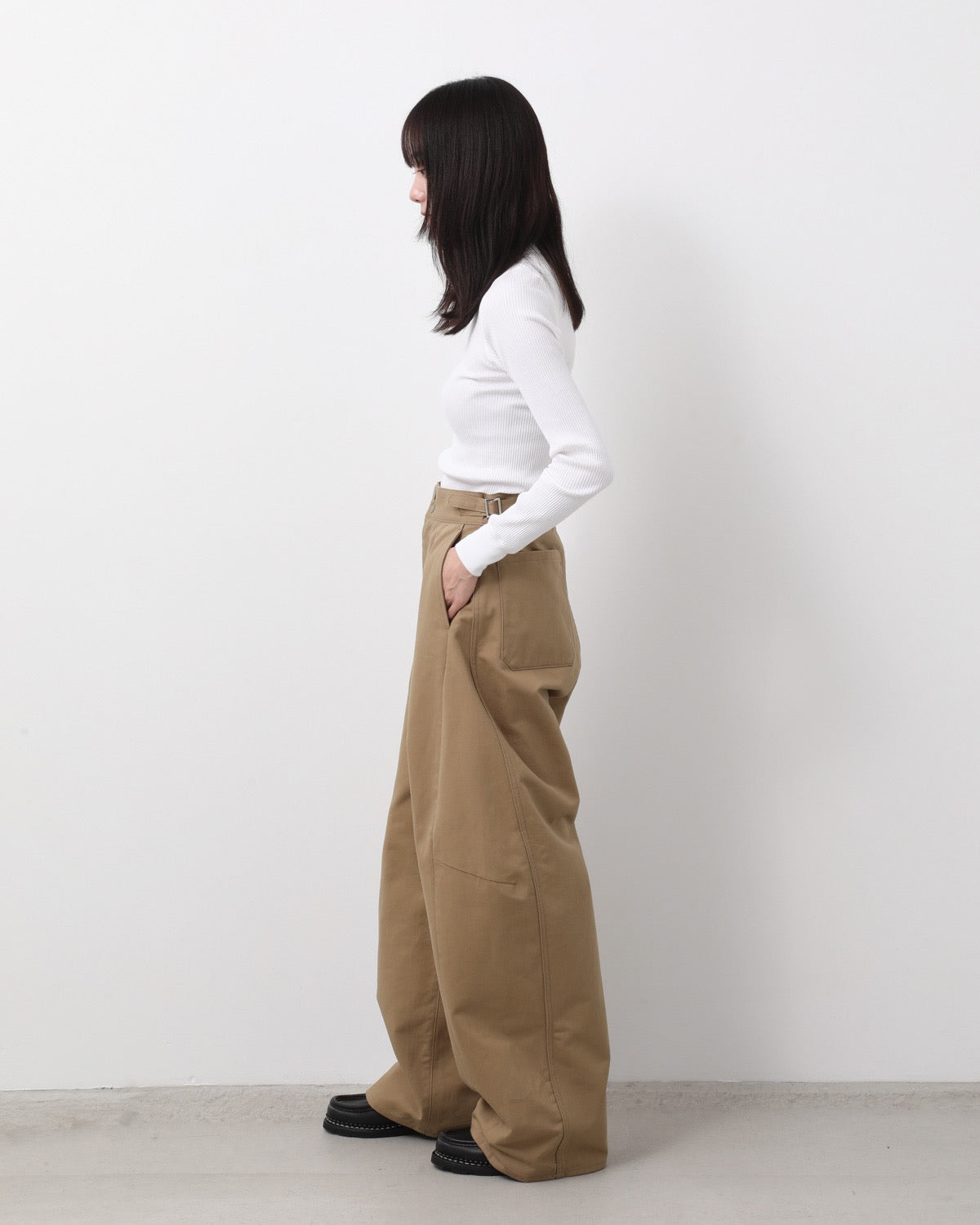 COTTON GURKHA PANTS